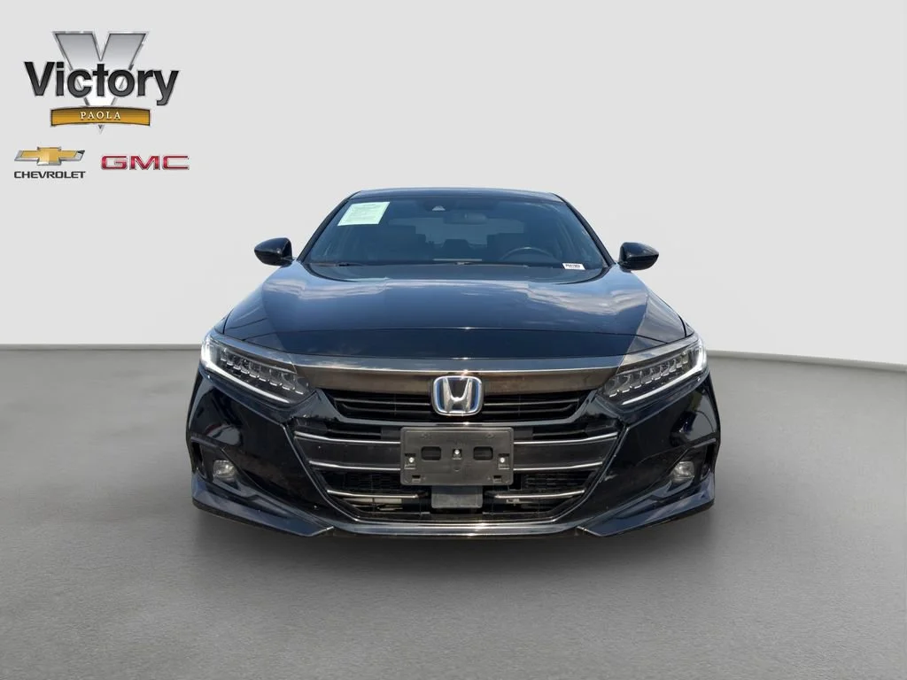 Used 2022 Honda Accord Hybrid Sport with VIN 1HGCV3F26NA041969 for sale in Kansas City
