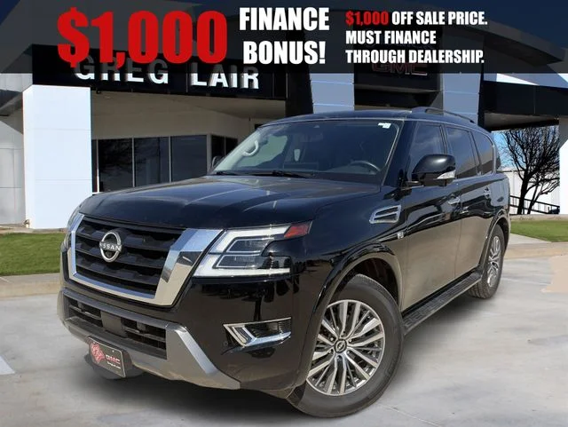 Used 2022 Black Nissan SL image 1