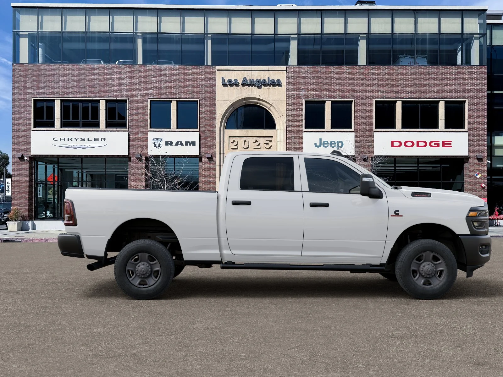 New 2026 Bright White Clear-Coat Exterior Paint RAM Tradesman image 47