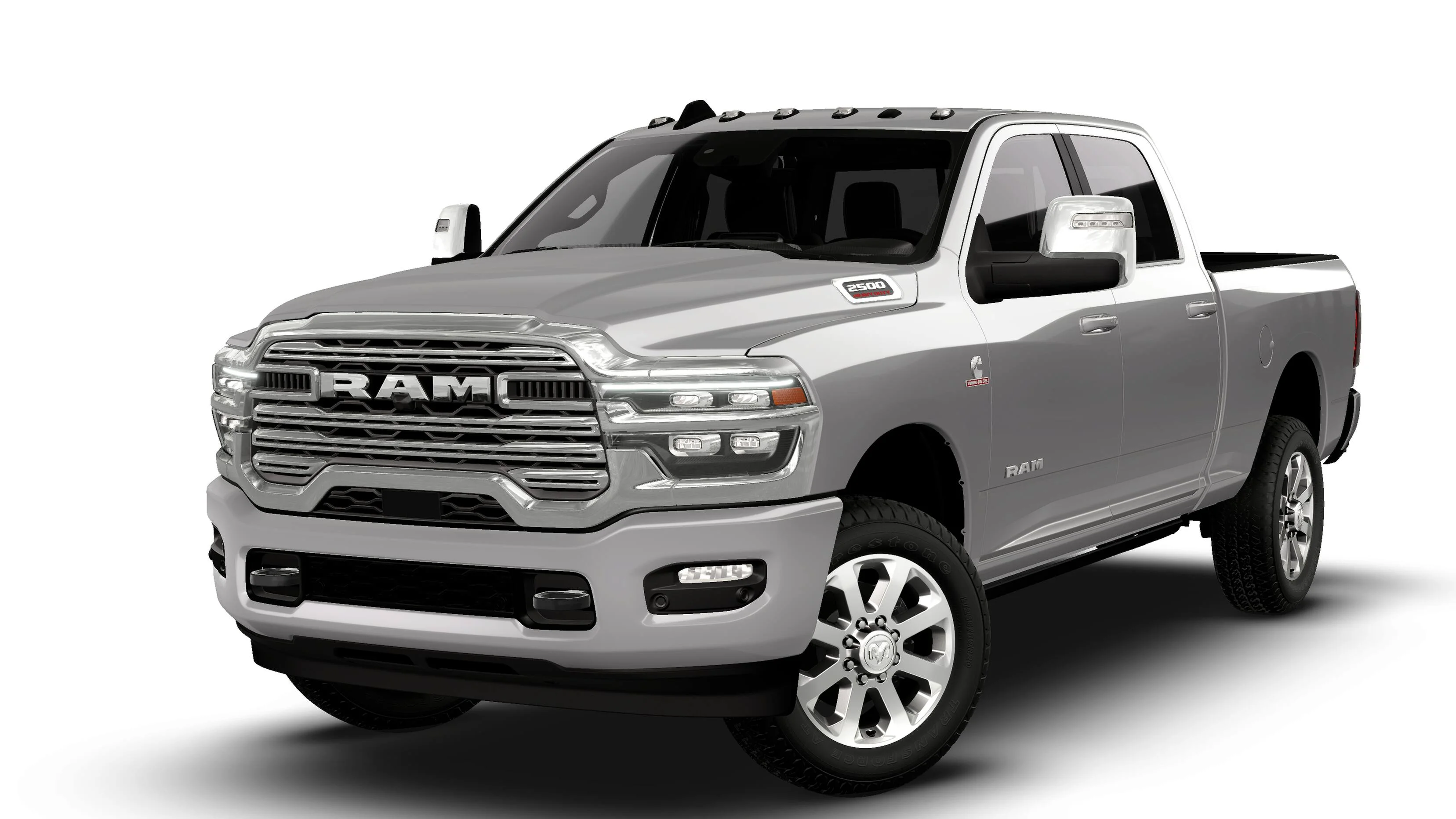 New 2027 Silver-Zynith Exterior Paint RAM Laramie image 1