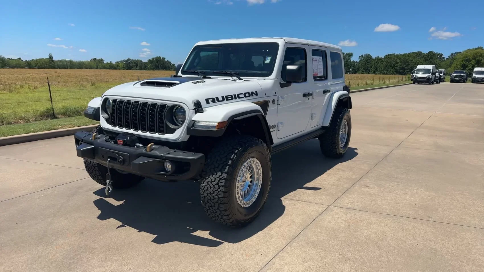 Used 2025 Bright White Clearcoat Jeep Rubicon 392 Final Edition image 3