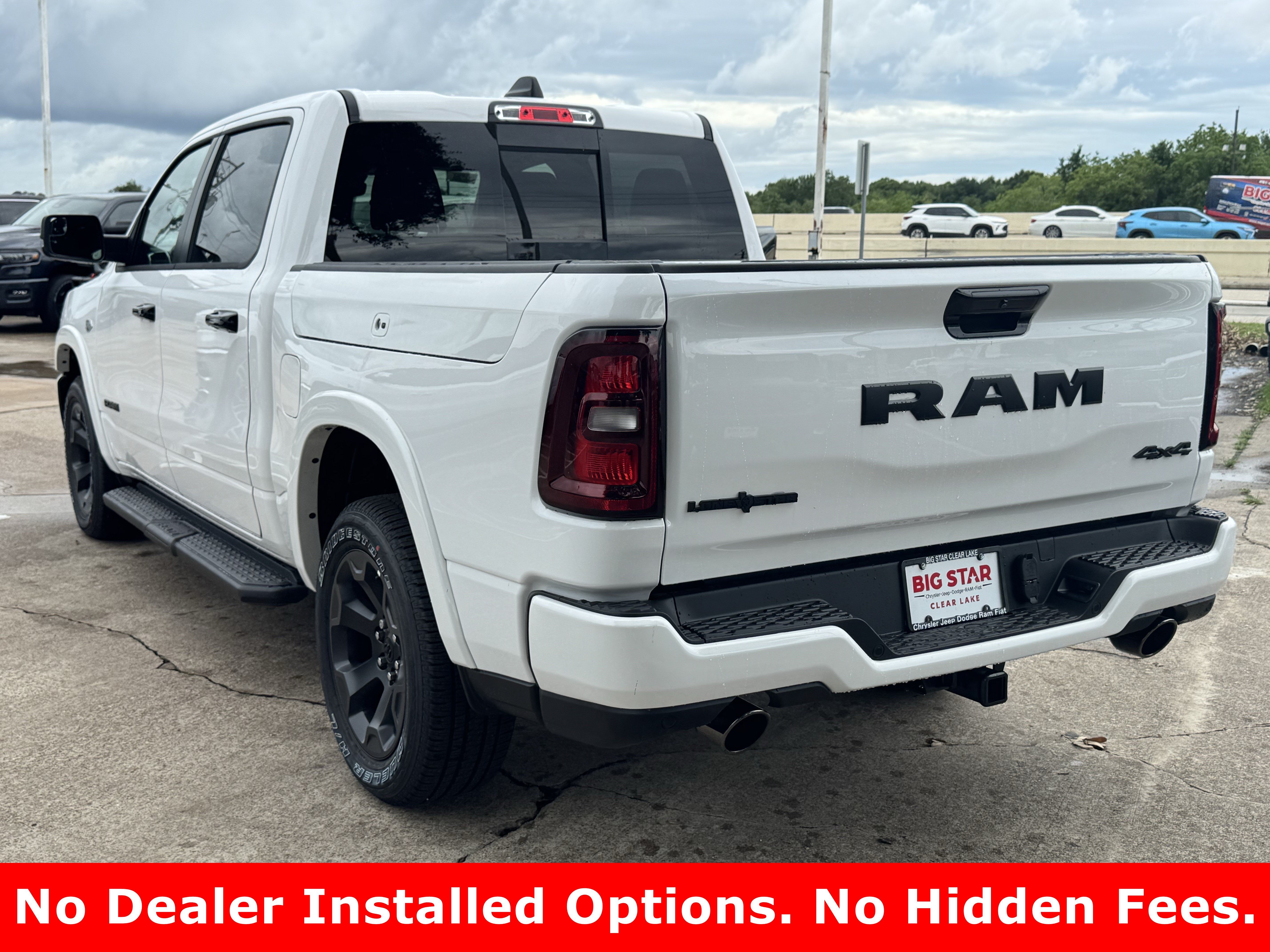 New 2026 Bright White Clearcoat RAM Lone Star image 7