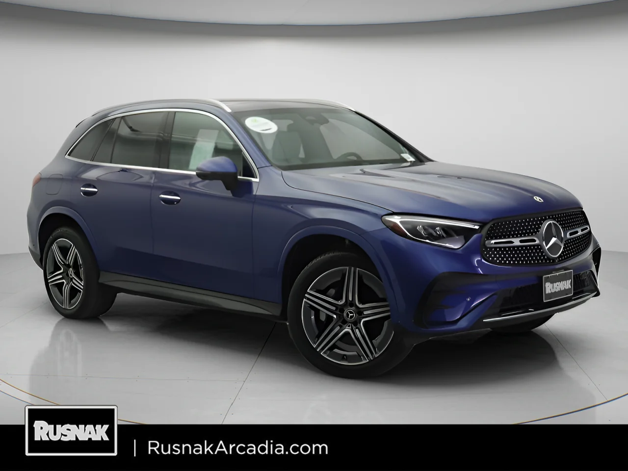 Certified Used 2023 Blue Mercedes-Benz 300 Sport Utility AMG® Line image 1