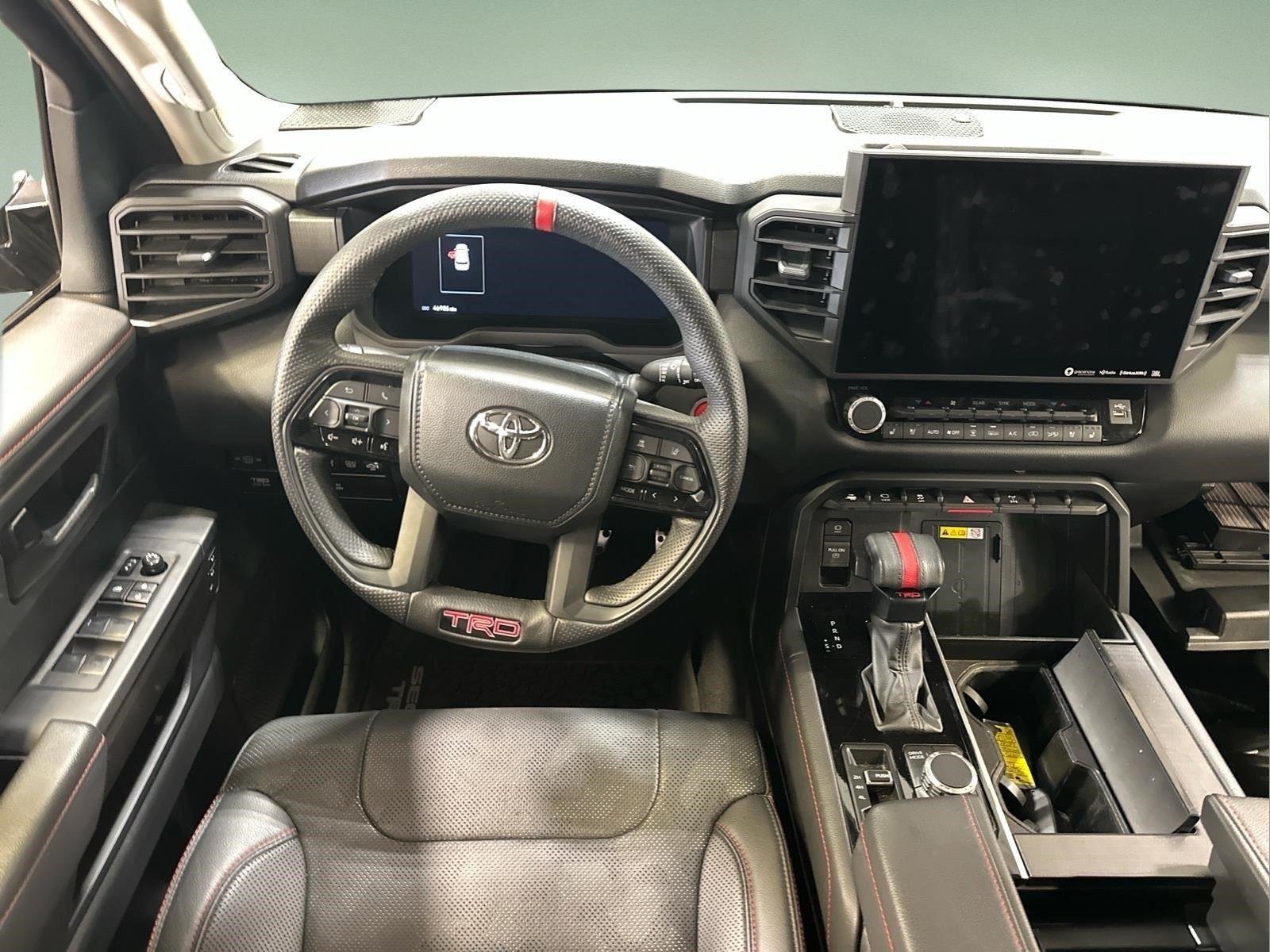 Used 2023 Midnight Black Metallic Toyota TRD Pro image 16