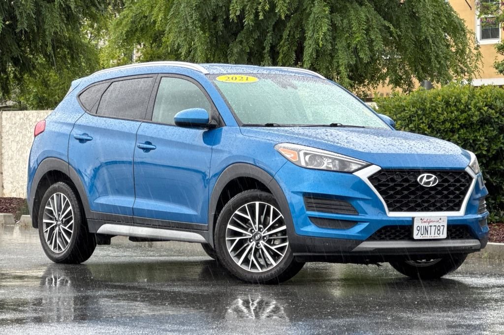 Used 2021 Hyundai Tucson SEL with VIN KM8J33AL4MU343345 for sale in Morgan Hill, CA