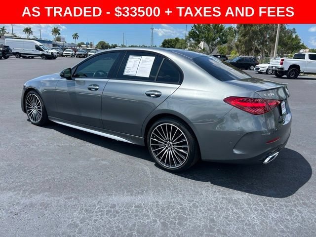 Used 2024 Gray Mercedes-Benz C 300 image 3