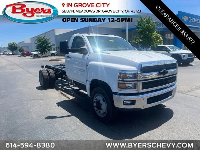 2024 Chevrolet Silverado 5500 HD Work Truck