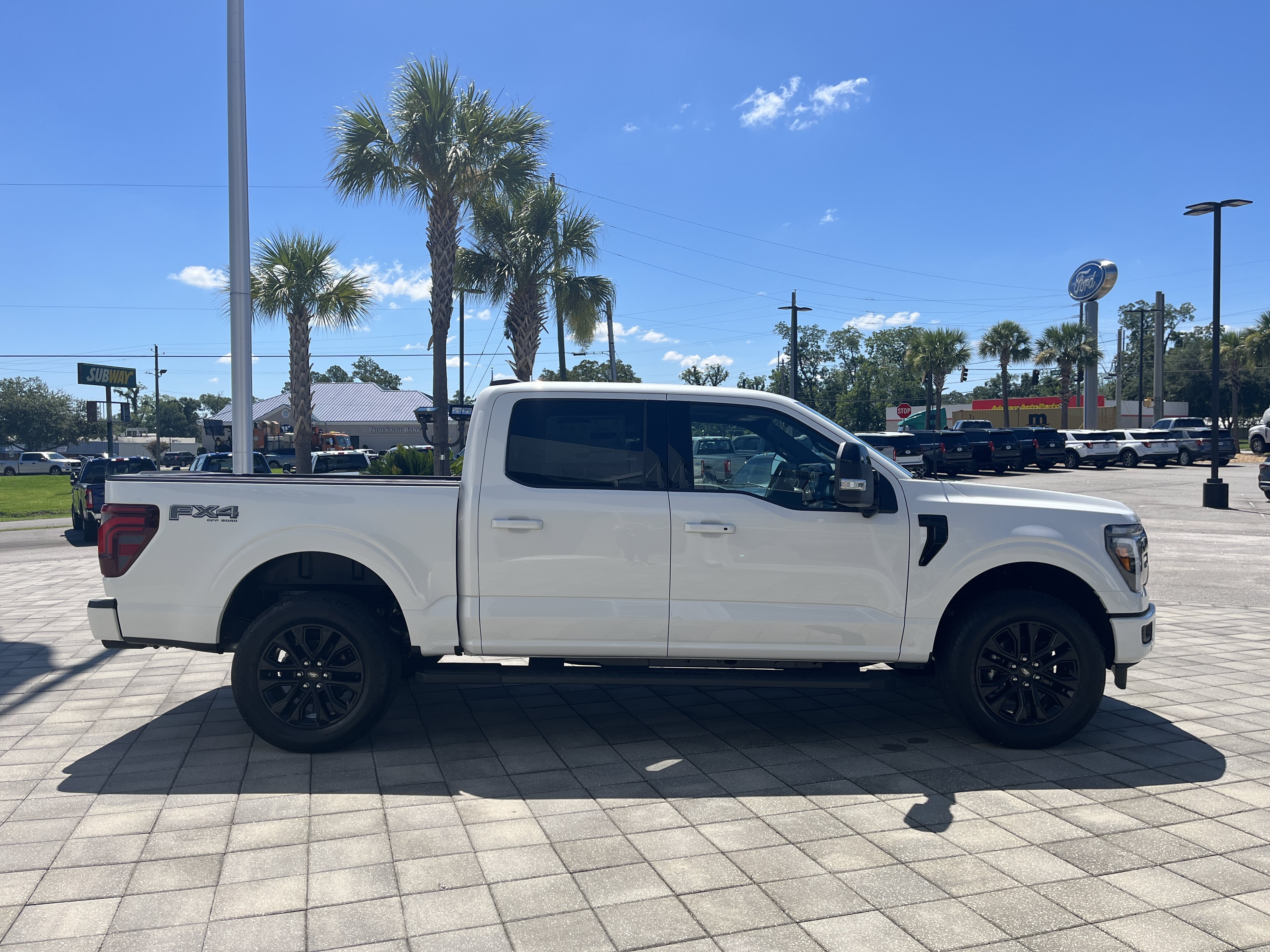 New 2026 Star White Metallic Tri-Coat Ford Lariat® image 7