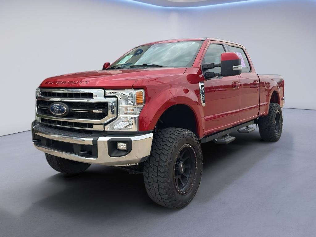 Used 2021 Rapid Red Metallic Tinted Clearcoat Ford LARIAT image 6