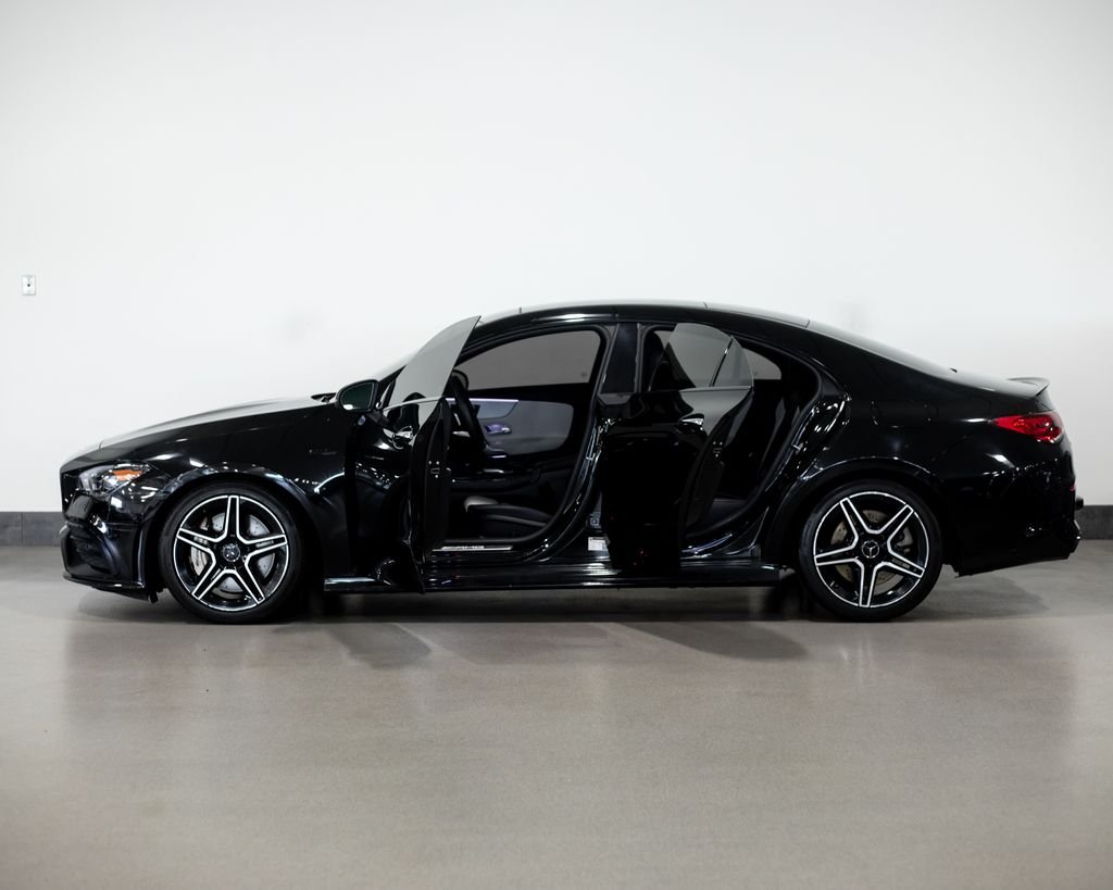 Used 2022 Black Mercedes-Benz CLA 35 AMG® image 3