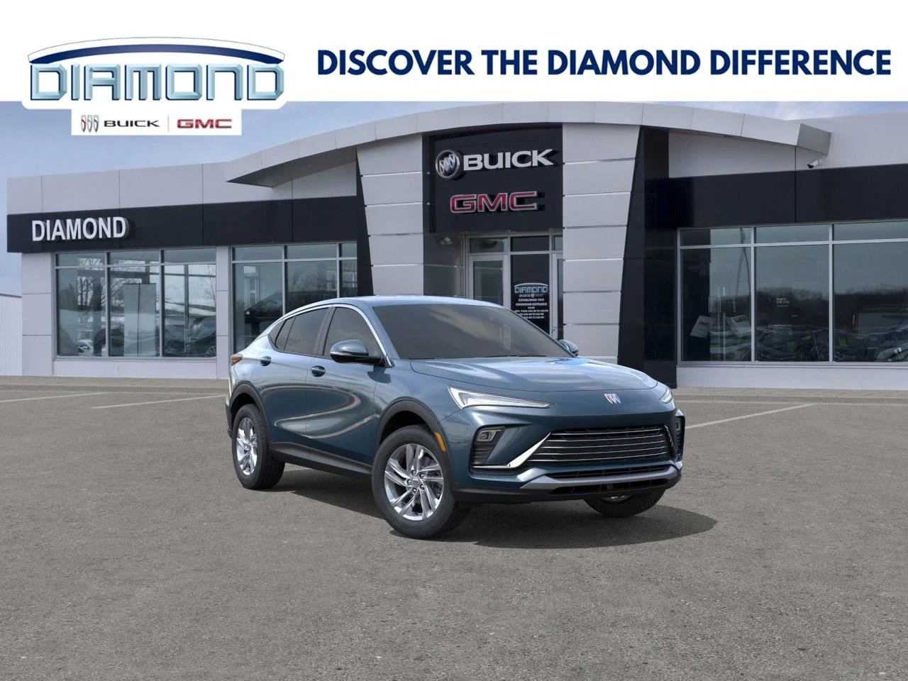 New 2026 Ocean Blue Metallic Buick Preferred image 1