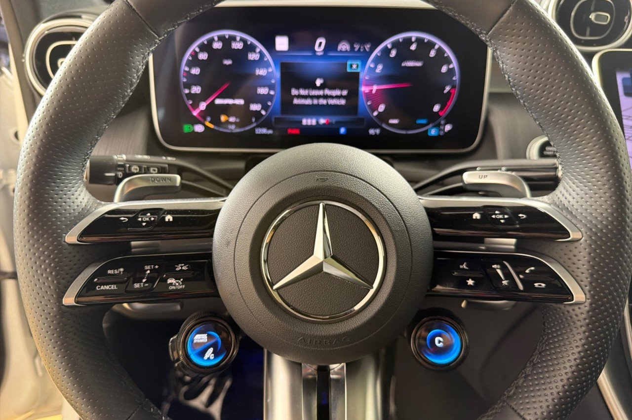 Certified Used 2024 Polar White Mercedes-Benz AMG® GLC 43 image 23