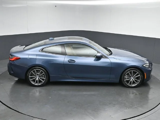 Certified Used 2021 Arctic Race Blue Metallic BMW 430i xDrive image 48