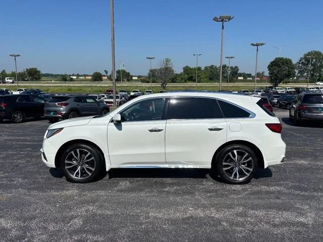 Used 2020 White Acura Advance Package image 2