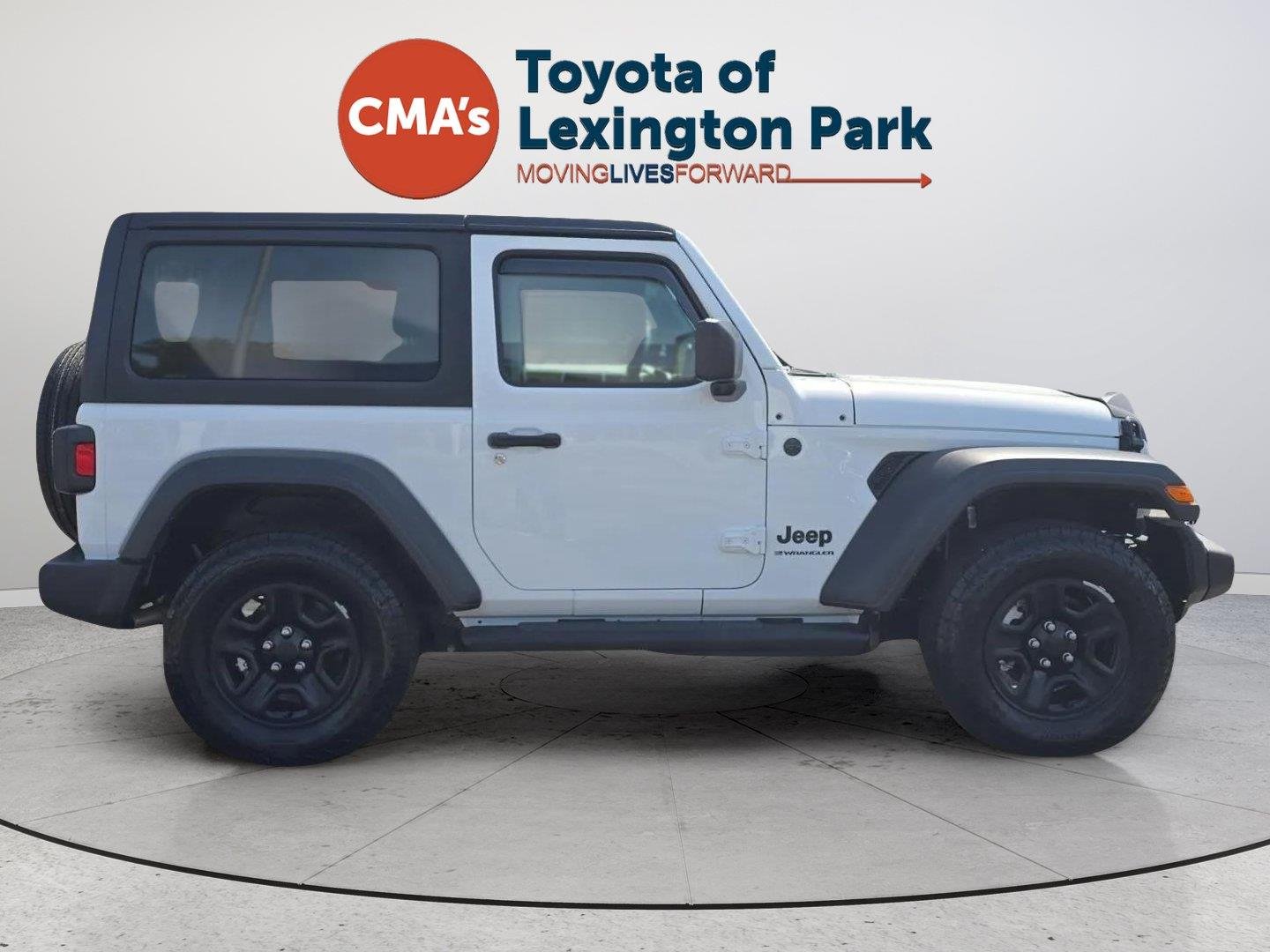 Used 2026 Bright White Clearcoat Jeep Sport image 3