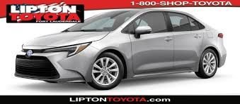 Used 2024 Classic Silver Metallic Toyota LE image 1