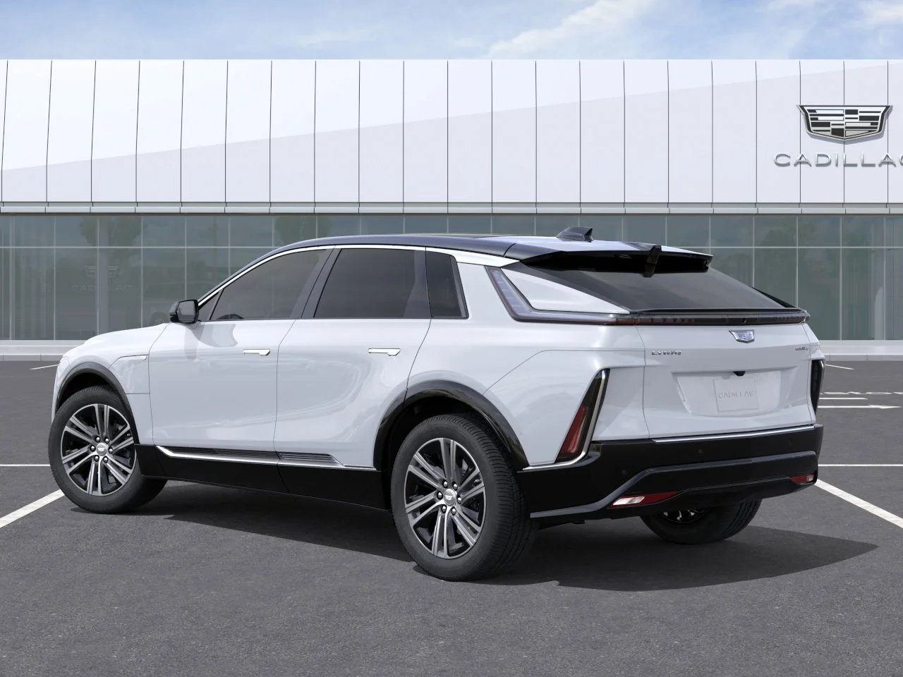 New 2026 Vibrant White Tricoat Cadillac Premium Luxury image 3