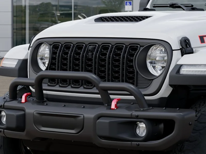 New 2026 Bright White Clear-Coat Exterior Paint Jeep Rubicon X image 11