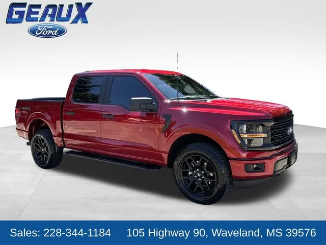Used 2025 Red Metallic Ford STX image 1