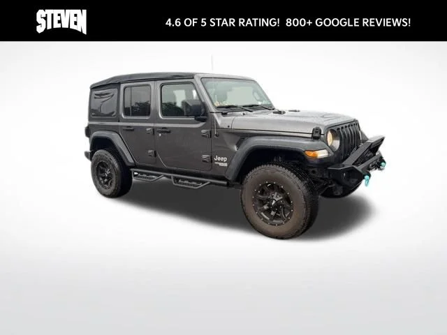 Used 2019 Gray Jeep Unlimited Sport S image 8