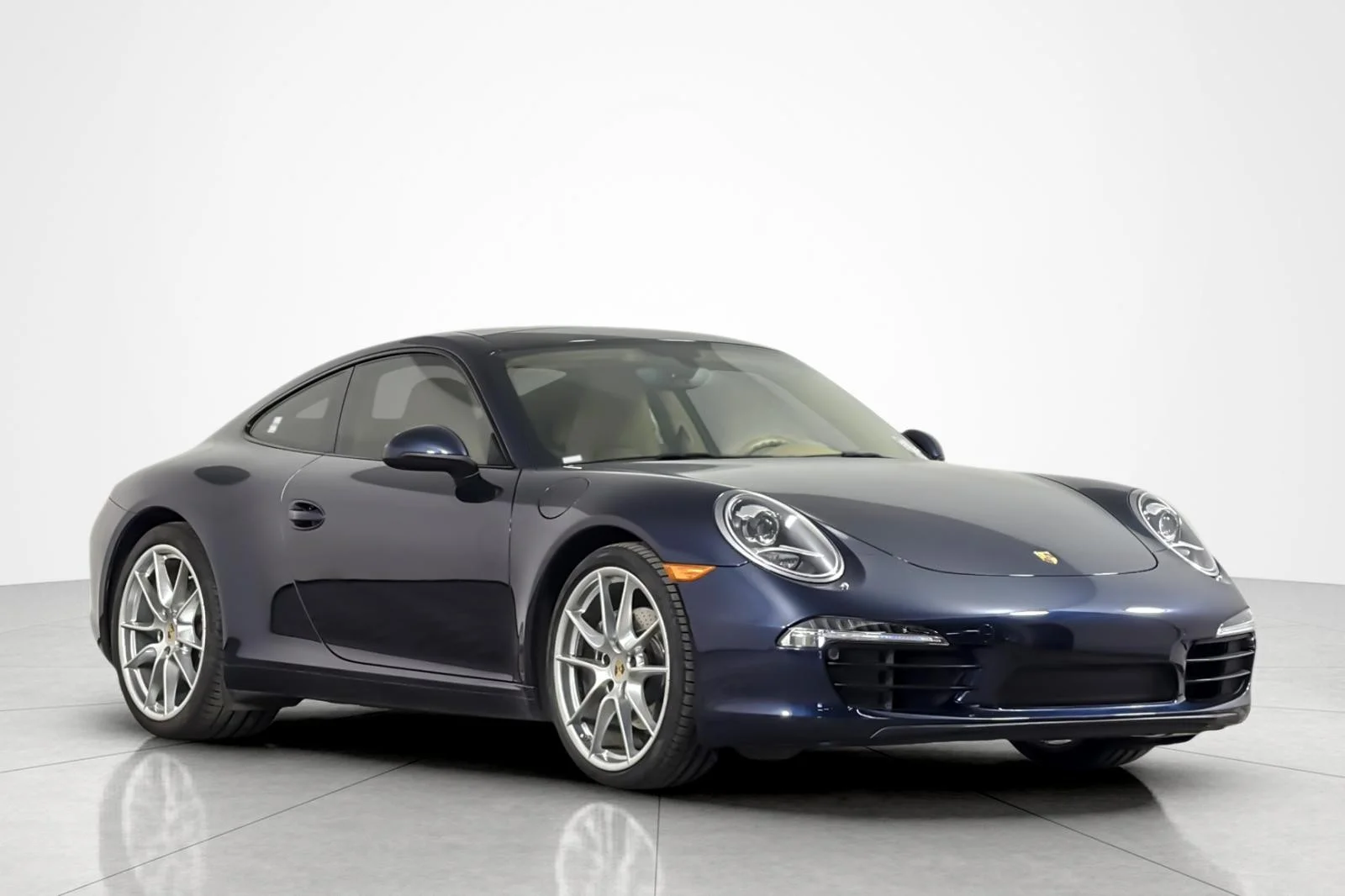 Used 2014 Dark Blue Metallic Porsche 2dr Cpe Carrera image 7