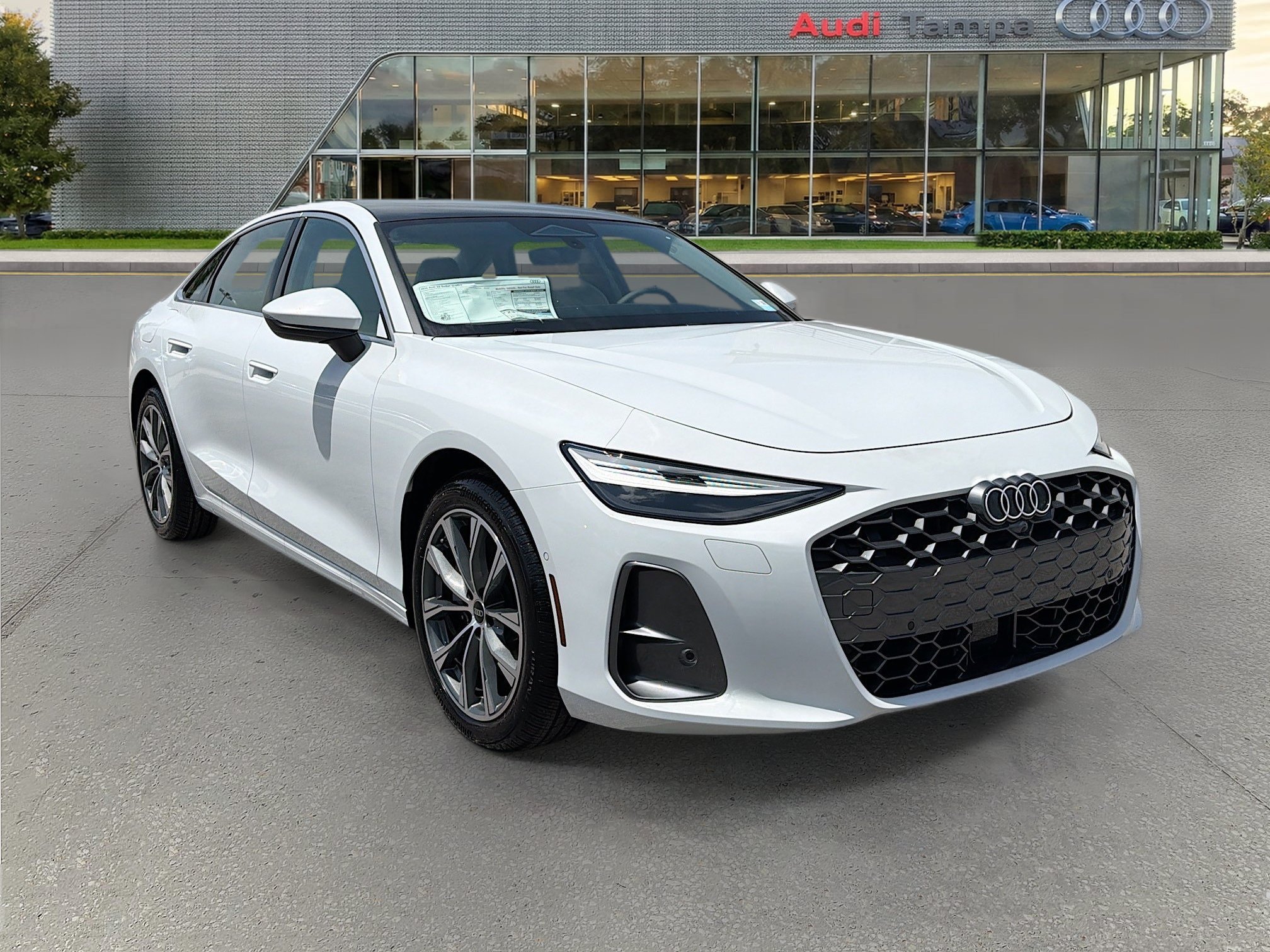 New 2026 Glacier White Metallic Audi Premium image 1