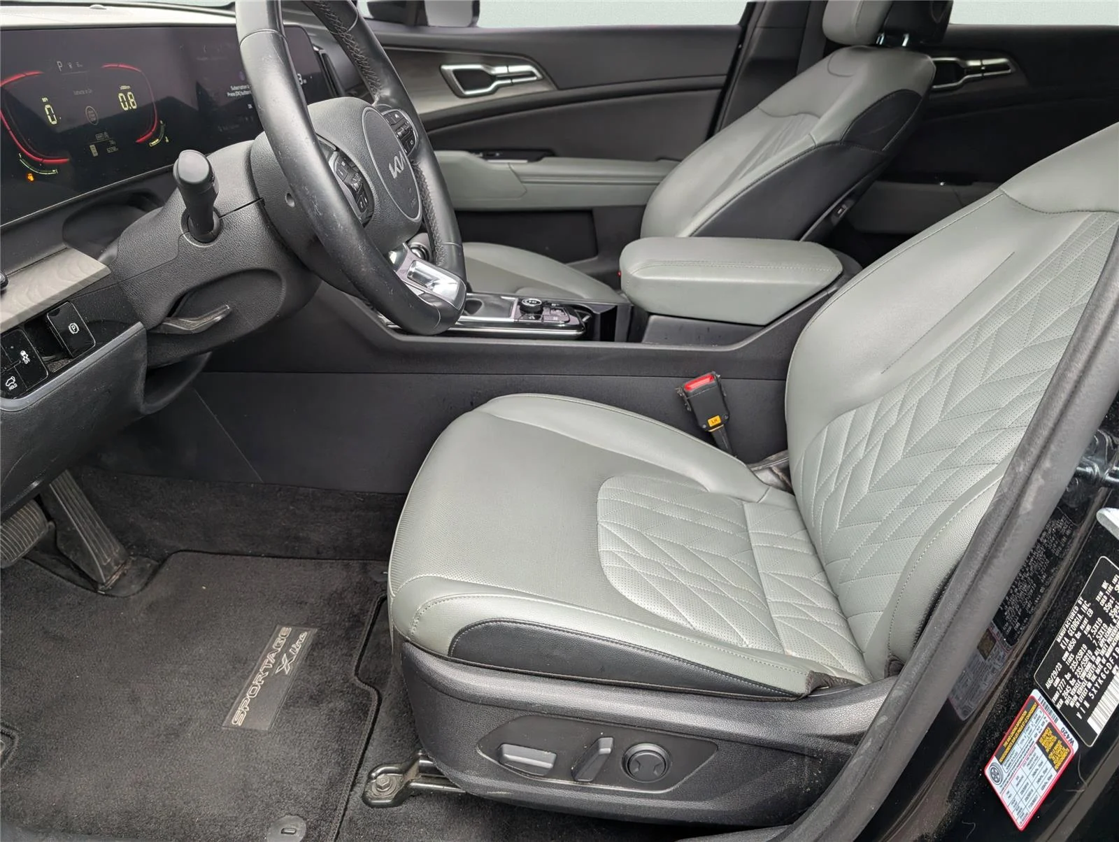 Used 2024 Ebony Black Kia X-Line image 10