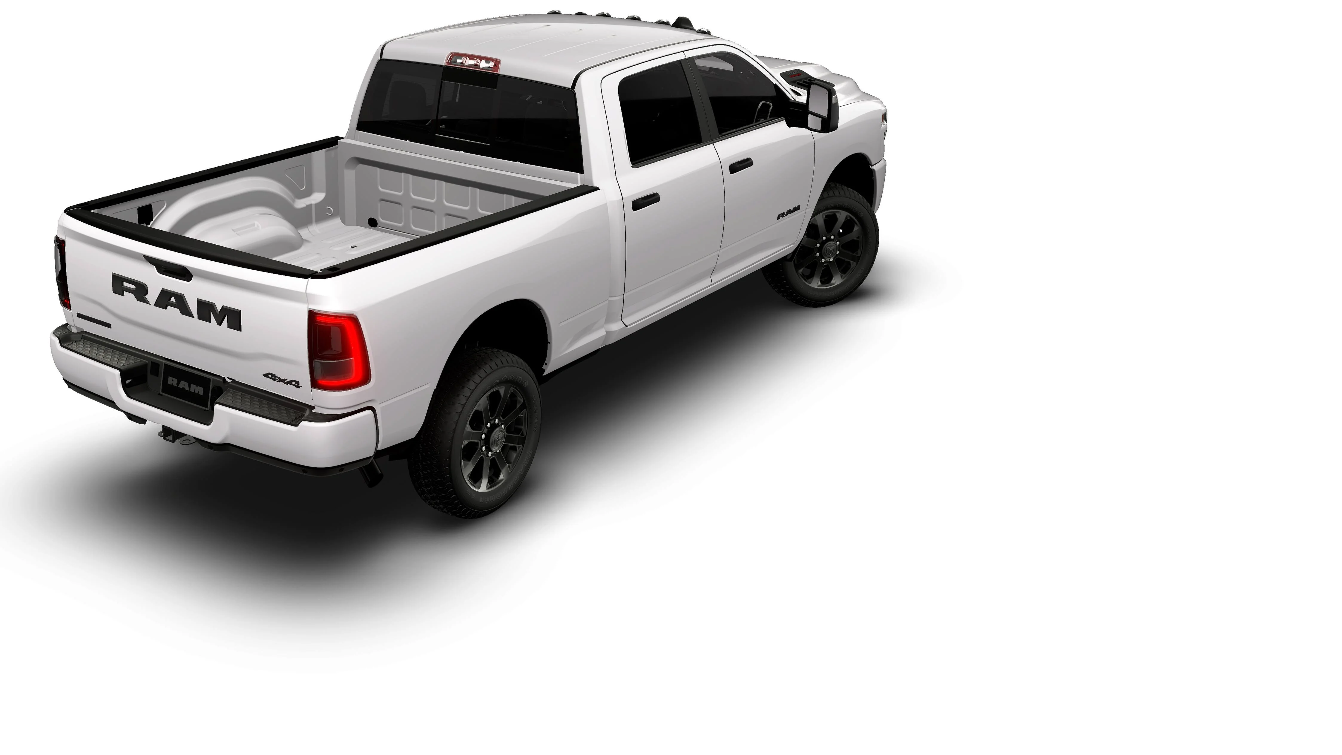 New 2026 Bright White Clear-Coat Exterior Paint RAM BIG HORN image 14