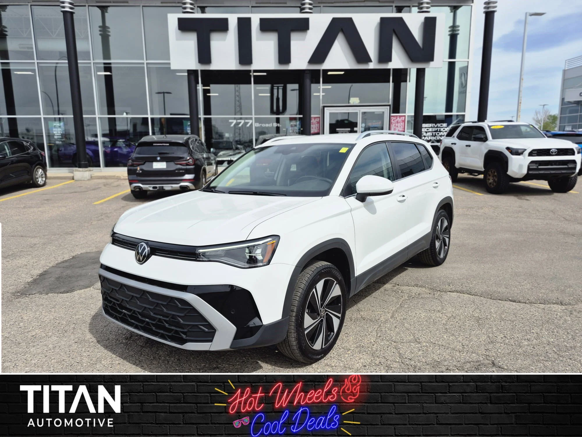 Certified Used 2025 Pure White Volkswagen Comfortline 4Motion*Adaptive Cruise | Remote Start | Htd Seats | Htd Wheel | Blind Spot Detection image 1