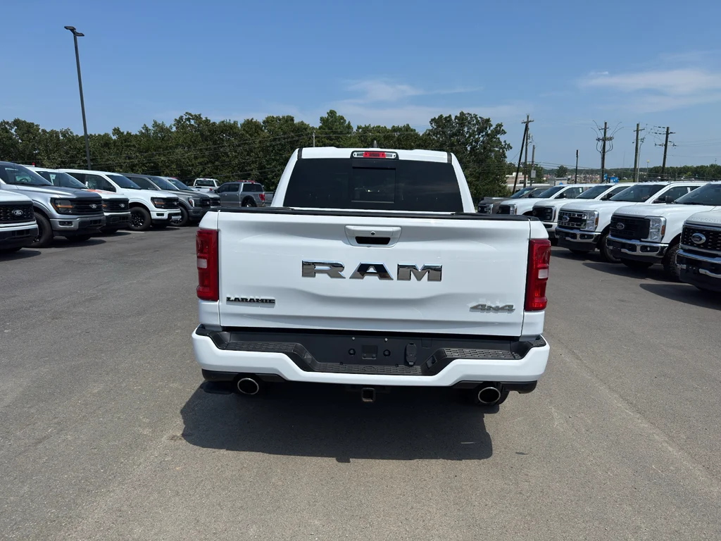 Used 2025 Bright White Clearcoat Ram Laramie image 6