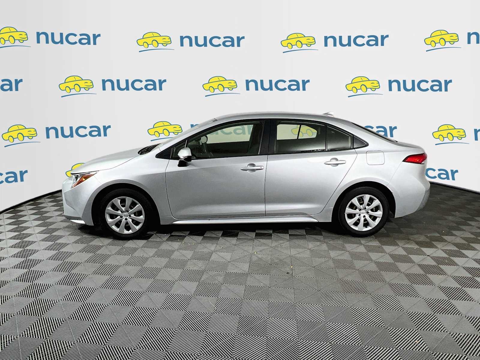 Used 2024 Classic Silver Metallic Toyota LE image 4