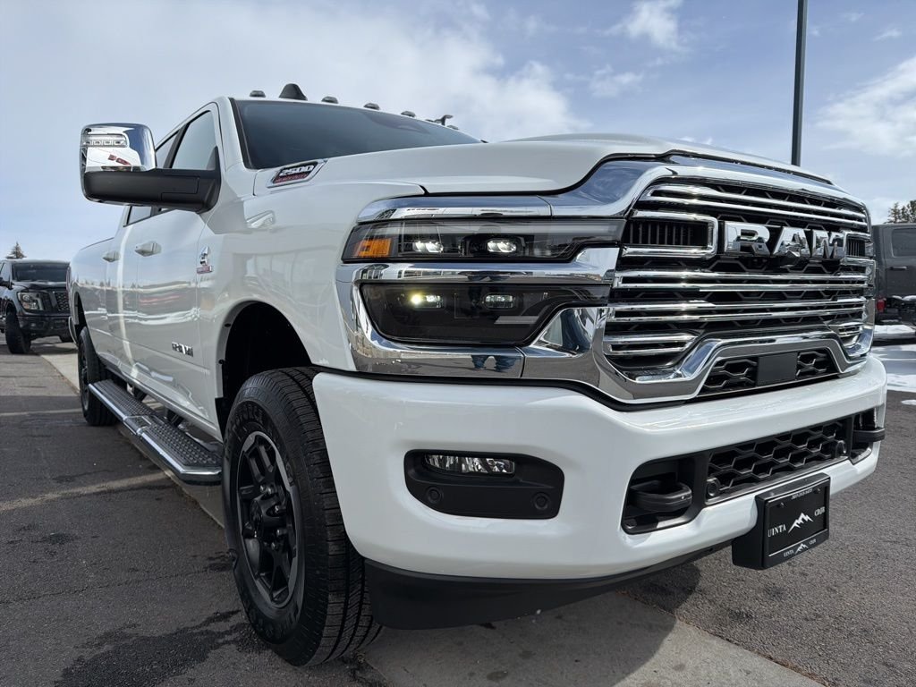 New 2026 Bright White Clear-Coat Exterior Paint RAM Laramie image 61
