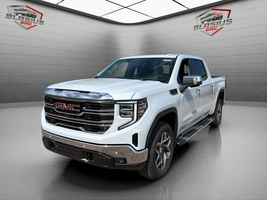 New 2026 White GMC SLT image 1