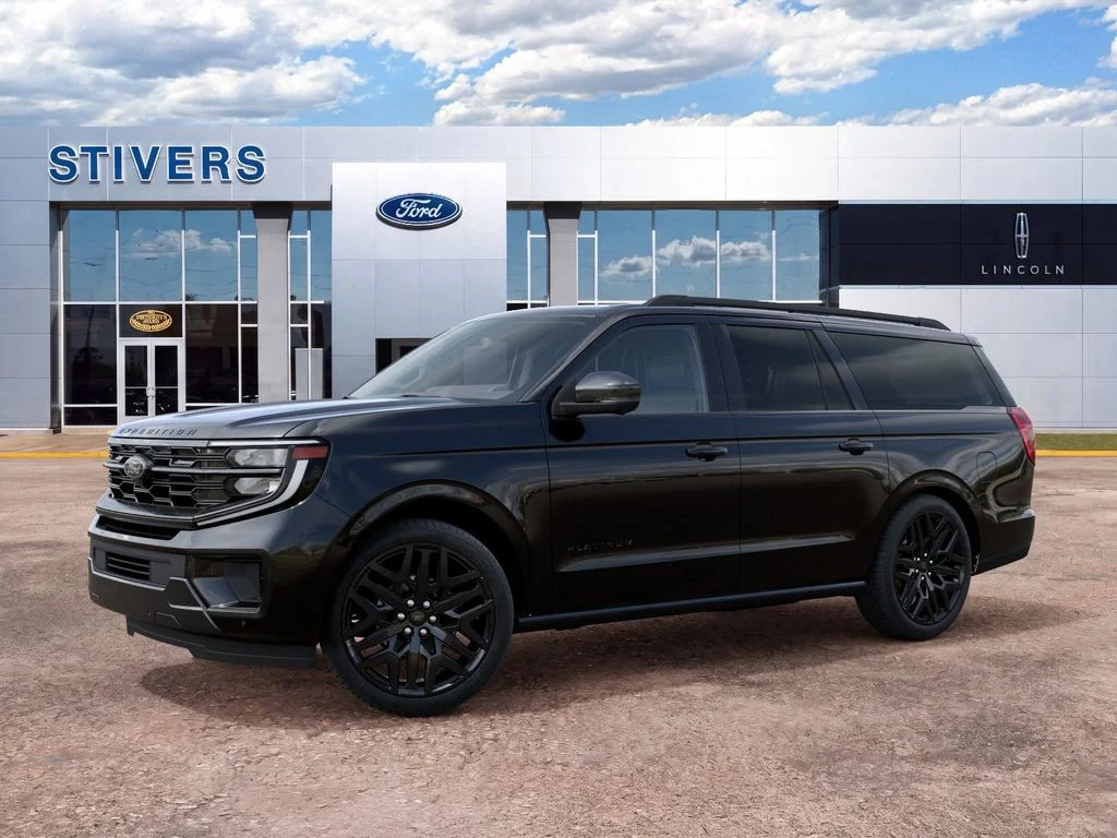 New 2027 Agate Black Metallic Ford Platinum image 2