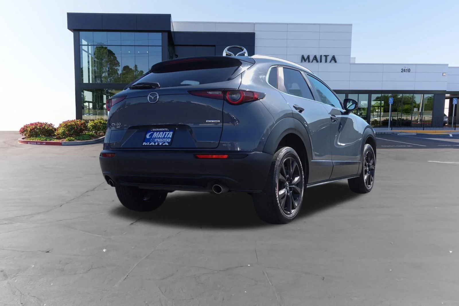 Certified Used 2025 Polymetal Gray Metallic Mazda 2.5 S Carbon Edition image 4