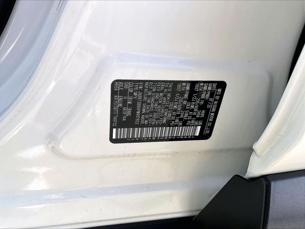 Used 2023 White Nissan SV image 35