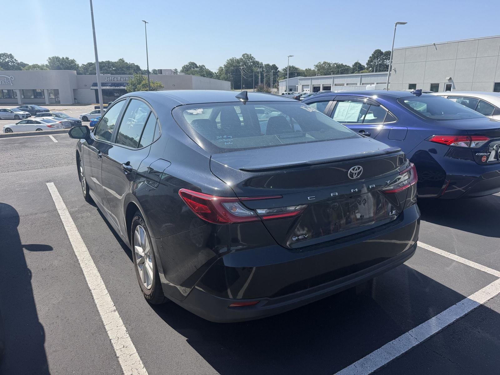 Used 2025 Midnight Black Metallic Toyota LE image 6
