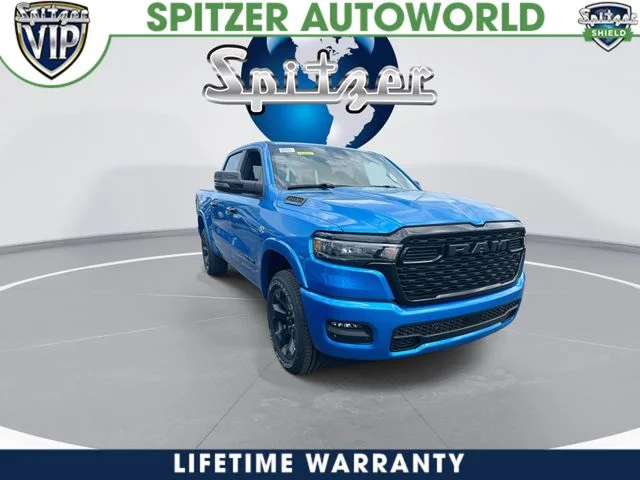 New 2026 Hydro Blue Pearl-Coat Exterior Paint RAM Big Horn/Lone Star image 2