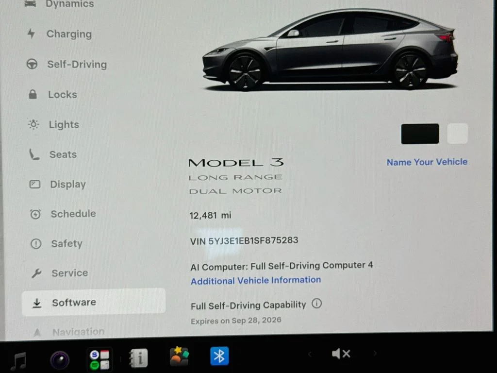 Used 2025 Gray Tesla Long Range image 12