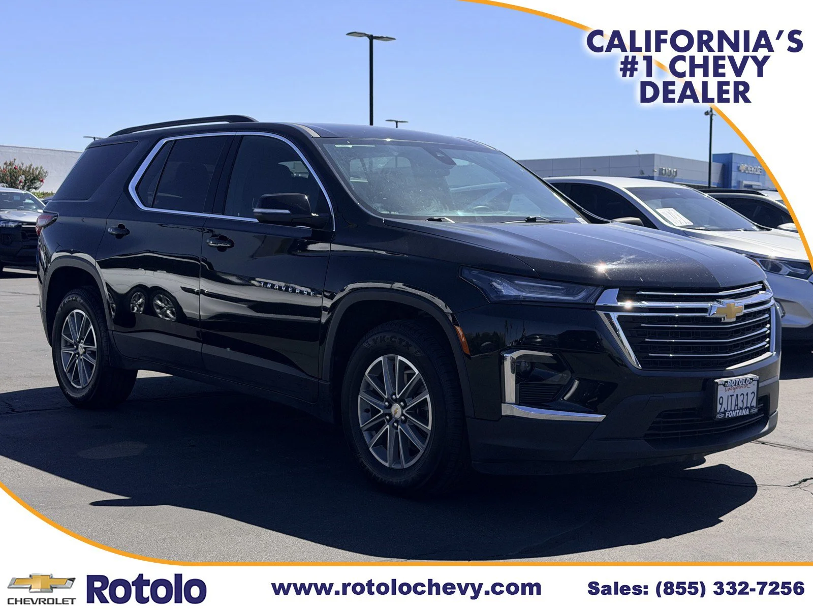 Used 2023 Mosaic Black Metallic Chevrolet LT Cloth image 1