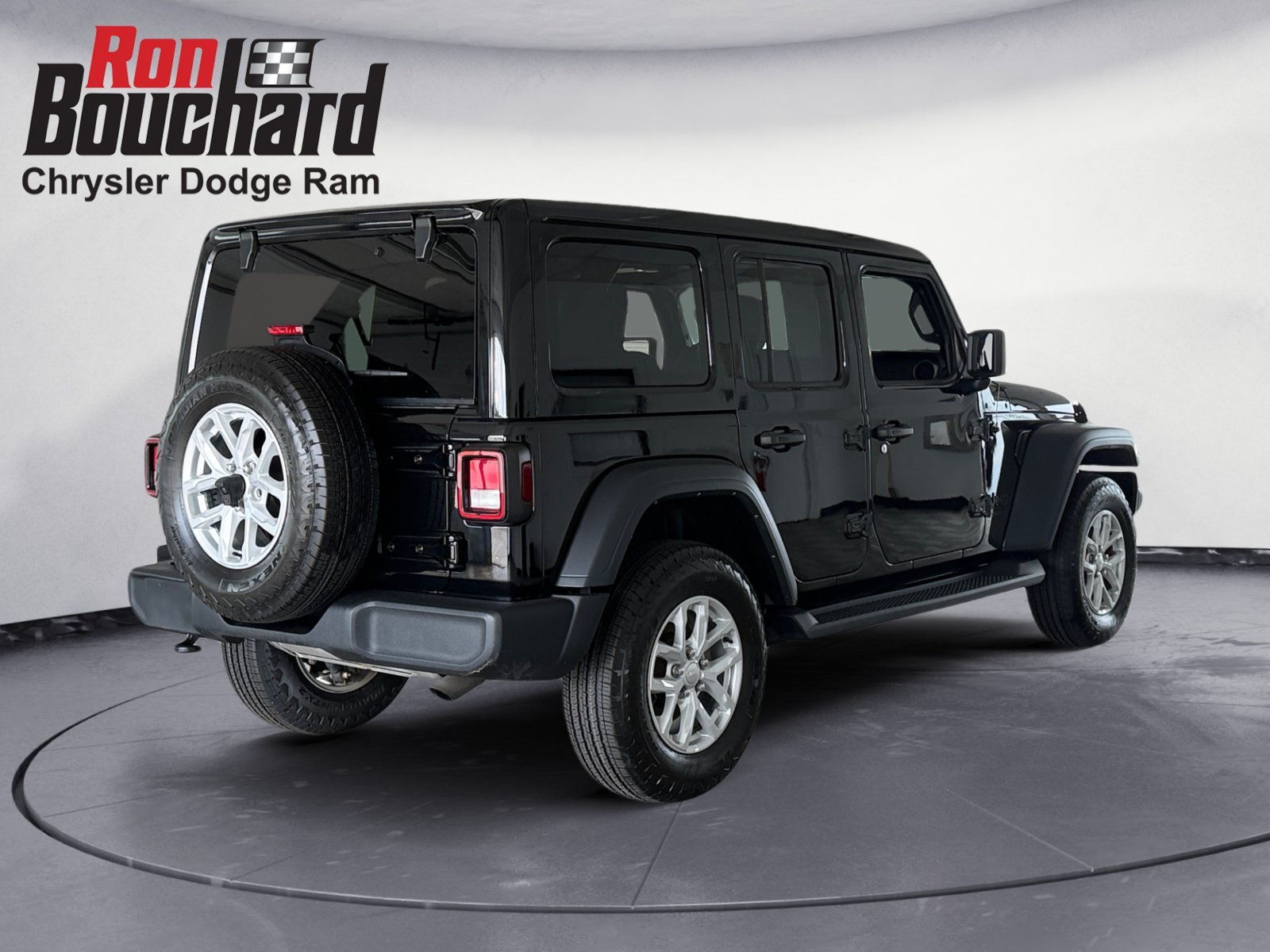 Certified Used 2023 Black Clearcoat Jeep Sport S image 2