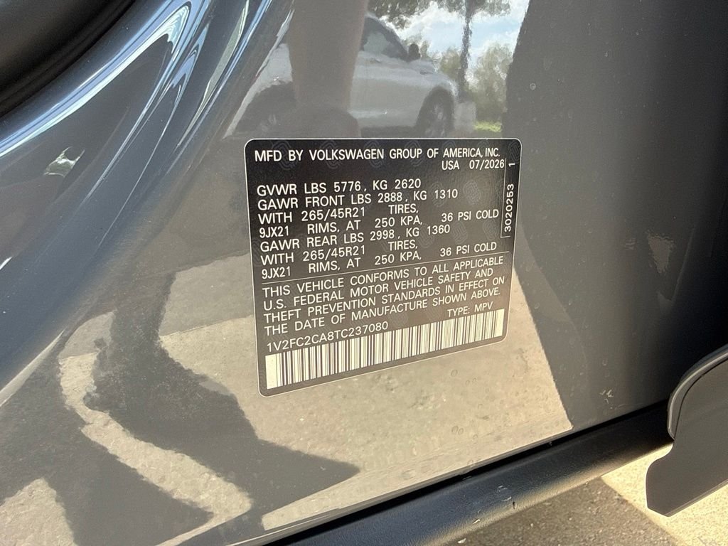 New 2026 Pure Gray Volkswagen SEL Premium R-Line image 30