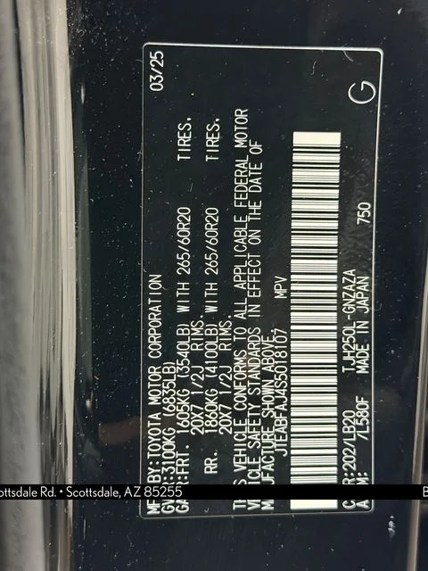 Used 2025 Black Toyota Base image 35