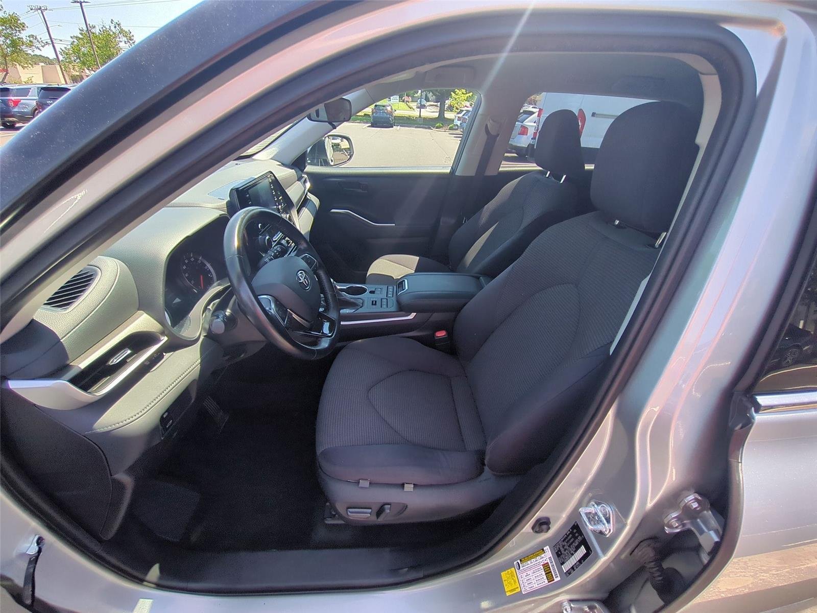 Used 2021 Celestial Silver Metallic Toyota LE image 29