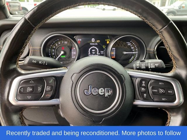 Used 2021 Gray Jeep Unlimited Sahara 4xe image 20