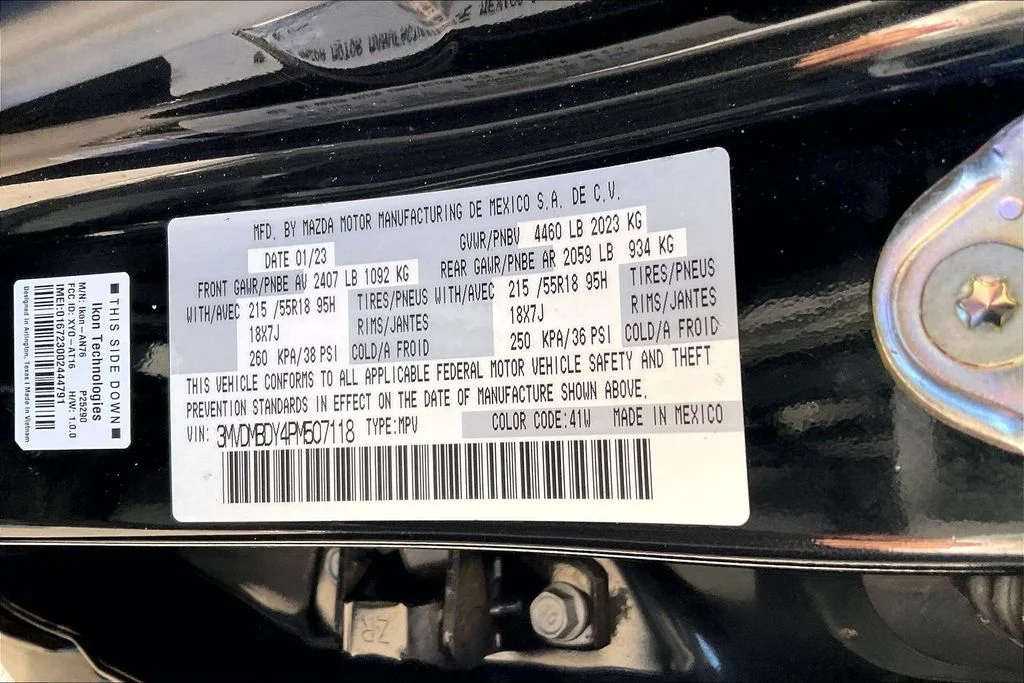 Used 2023 Jet Black Mazda 2.5 Turbo Premium Package image 34