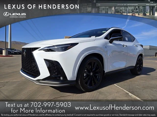 New 2026 Ultra White Lexus F SPORT HANDLING AWD image 1