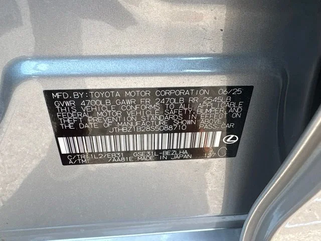 Used 2025 Silver Lexus 350 F SPORT image 7