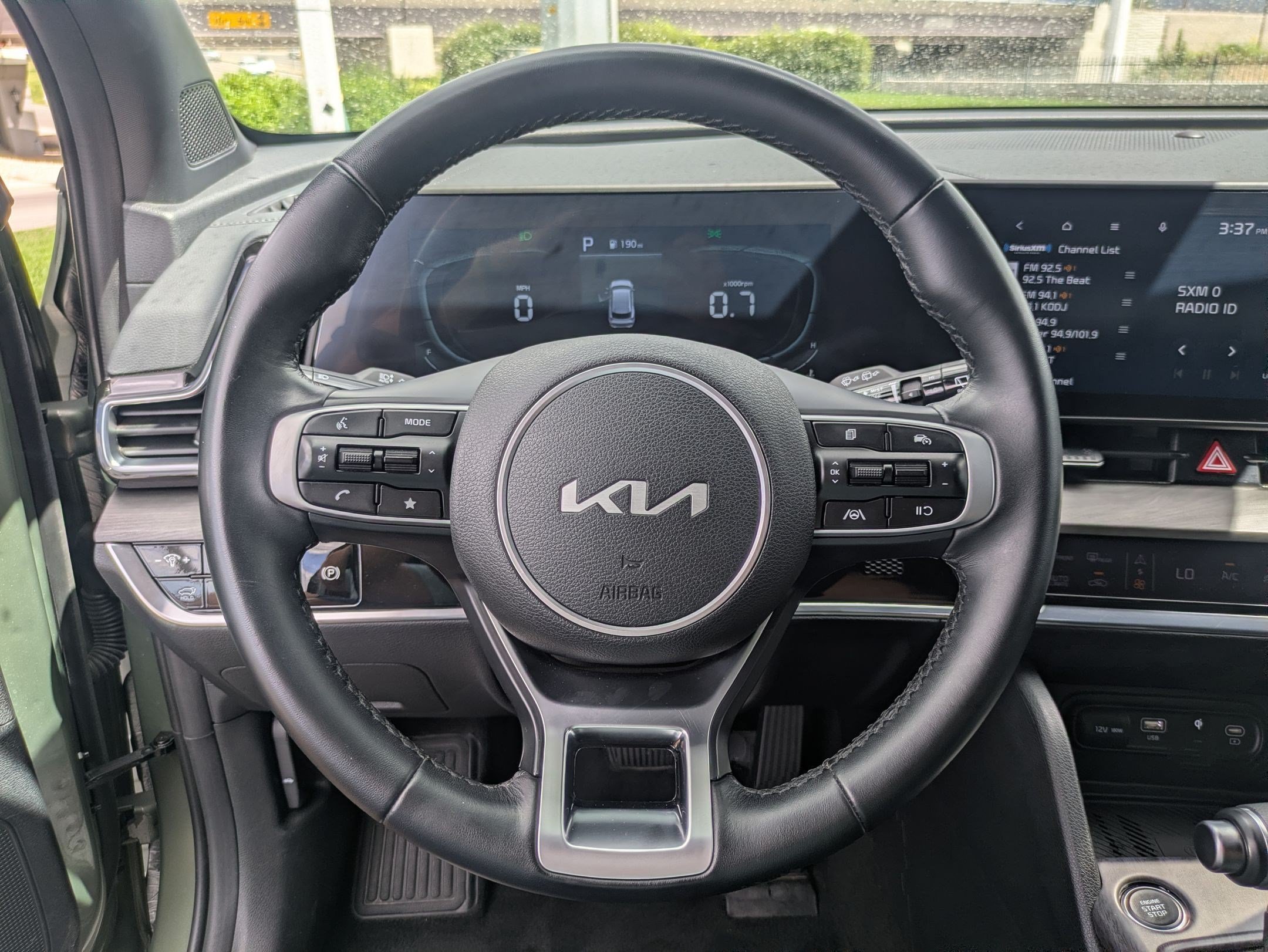Used 2024 Jungle Green Kia X-Line image 16