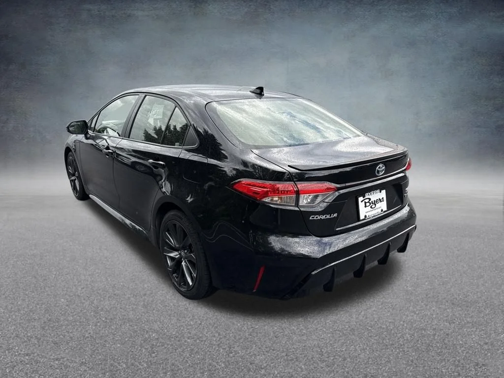 Used 2025 Black Toyota SE image 7